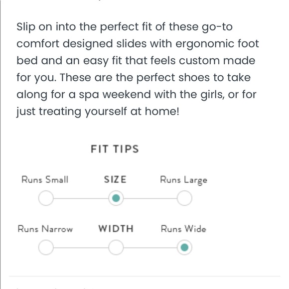 $12 or 3 for $26- Like New Slides- OKA.B - Picture 5 of 6